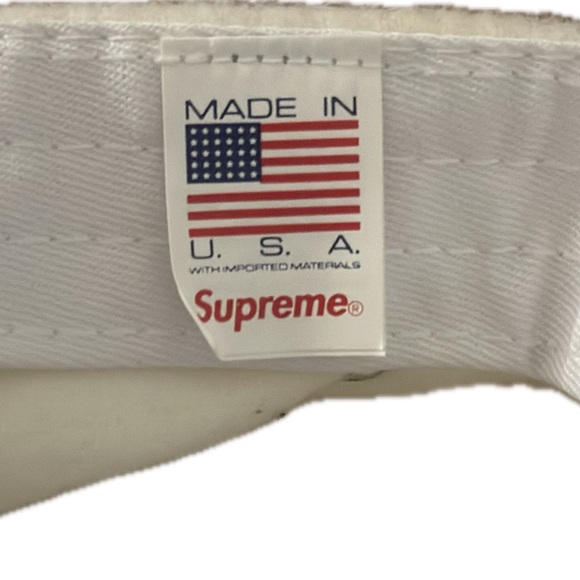Supreme Wool Camp Cap - White - Picture 3 of 4